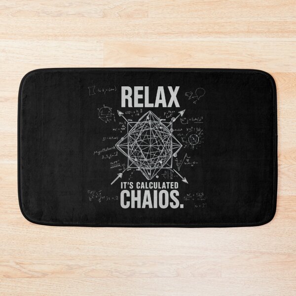 Item preview, Relax It’s Calculated Chaos designed and sold by GenZvibeArt.