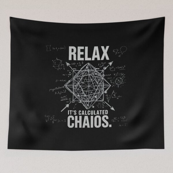 Item preview, Relax It’s Calculated Chaos designed and sold by GenZvibeArt.
