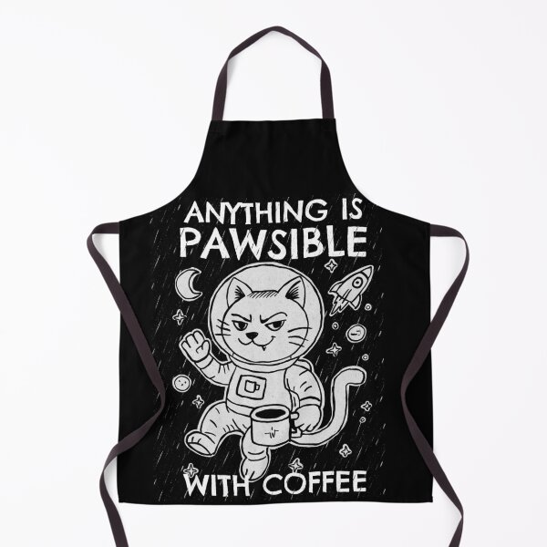 Item preview, Anything is Pawsible with Coffee Cat designed and sold by Inevitable-Weirdline.
