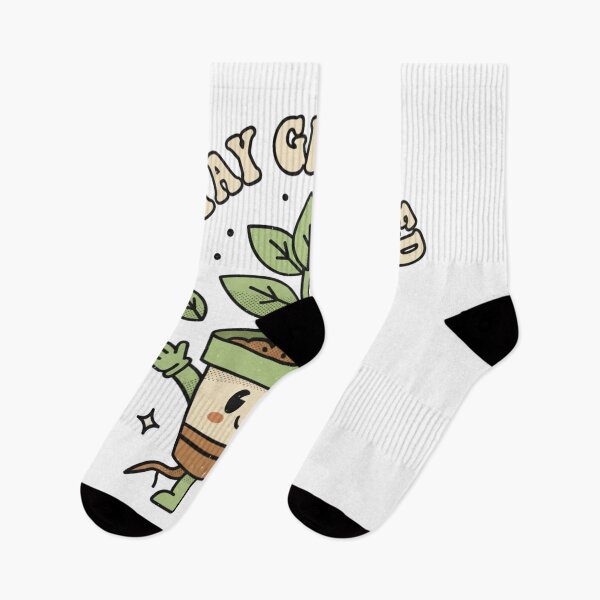 Item preview, Stay Grounded – Retro Calm Positive Character Design designed and sold by DIRTYSKETCHH.