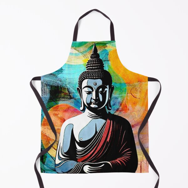 Item preview, Buddha Portrait Abstract designed and sold by ViaARTfactory.