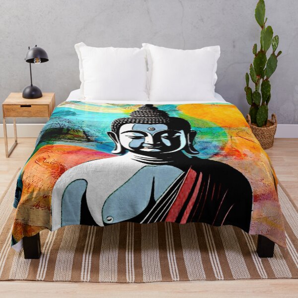 Item preview, Buddha Portrait Abstract designed and sold by ViaARTfactory.