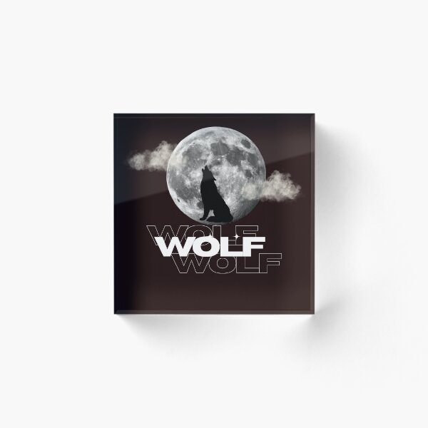 Item preview, Wolf and moon design  designed and sold by  Merch08 .