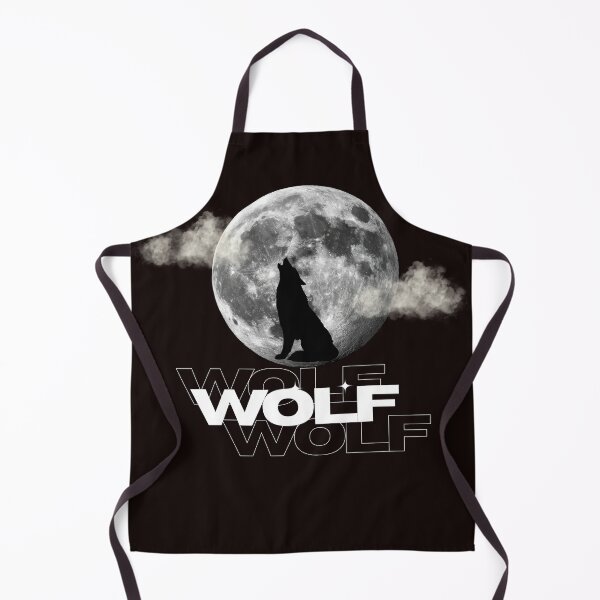 Item preview, Wolf and moon design designed and sold by Merch08 .