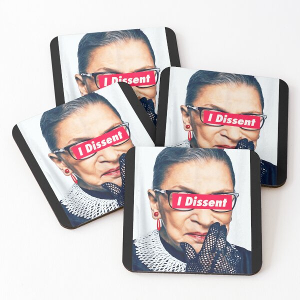 Item preview, I Dissent RBG Tribute Portrait With Protest Energy And Cultural Impact designed and sold by bigsbysc.