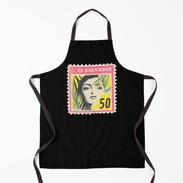 Item preview, Vintage El Salvador Postage Stamp Art - Tropical Beauty Portrait designed and sold by tiigerdad.