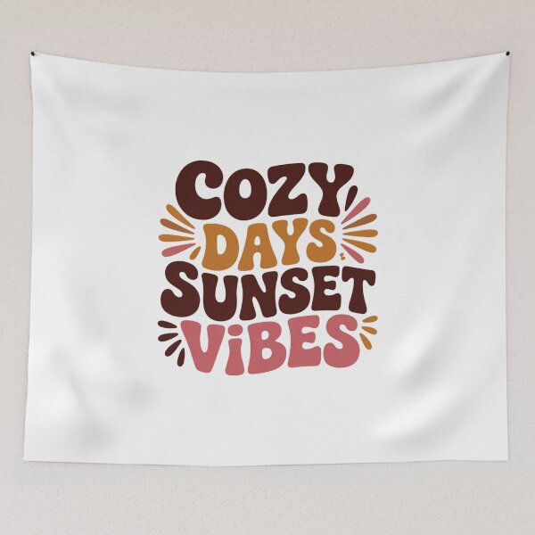 Item preview, Cozy Retro Sunset Graphic Streetwear Design designed and sold by quietvisualsco.