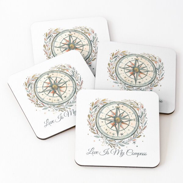 Item preview, Love Is My Compass Sticker – LGBTQ Camping Pride Design, Queer Nature Compass Art, Rainbow Outdoor Soul designed and sold by Pride_Prints.