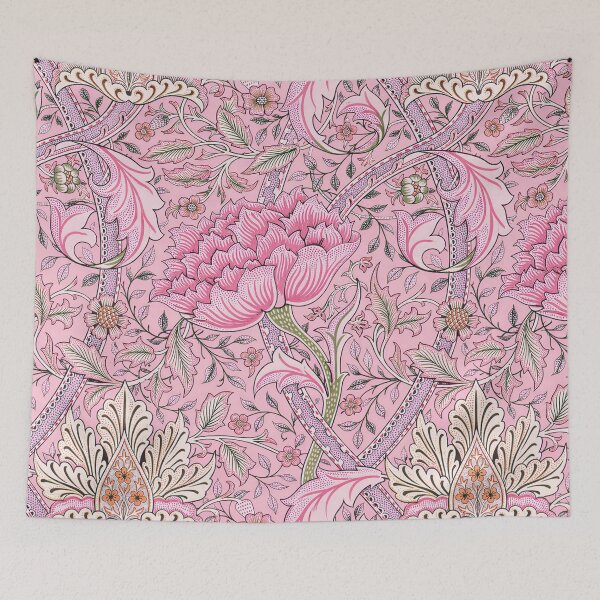 Item preview, William Morris Windrush Pink designed and sold by maniacfitness.