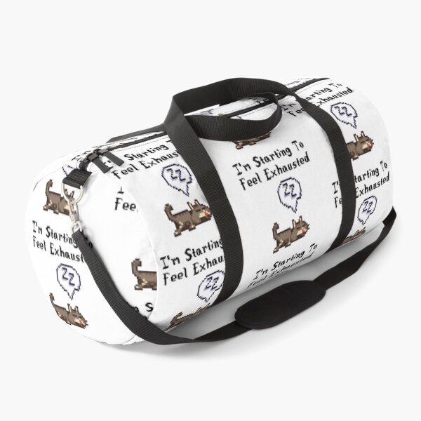 Item preview, I'm starting to feel exhausted - Cat sleeping - Stardew Valley designed and sold by Gautamaa.
