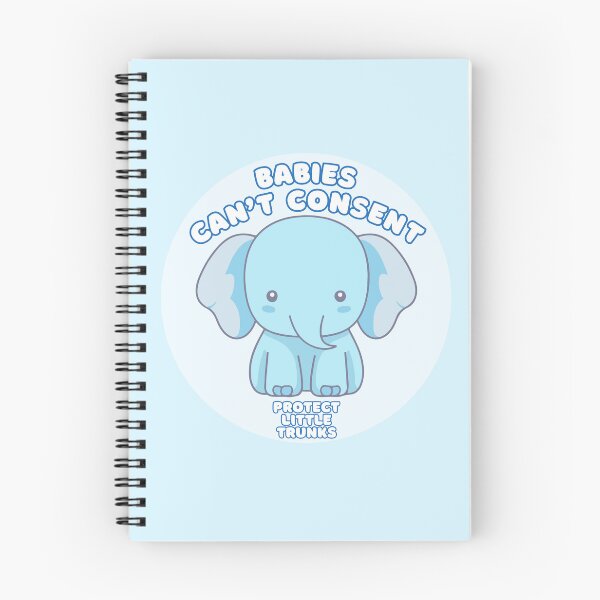 Item preview, Babies Can't Consent - Protect Little Trunks - Atheist Animals designed and sold by EvergreenRevolt.