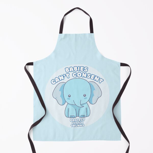Item preview, Babies Can't Consent - Protect Little Trunks - Atheist Animals designed and sold by EvergreenRevolt.
