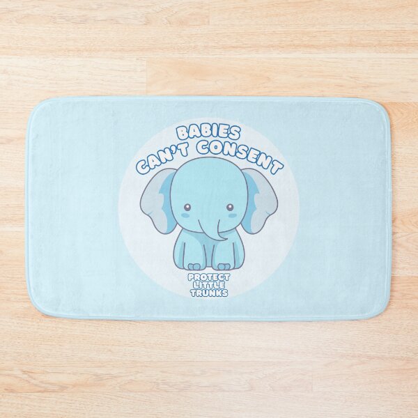 Item preview, Babies Can't Consent - Protect Little Trunks - Atheist Animals designed and sold by EvergreenRevolt.