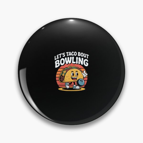 Item preview, Taco Bowling League Humor Ten Pin Fun designed and sold by endabettyau.