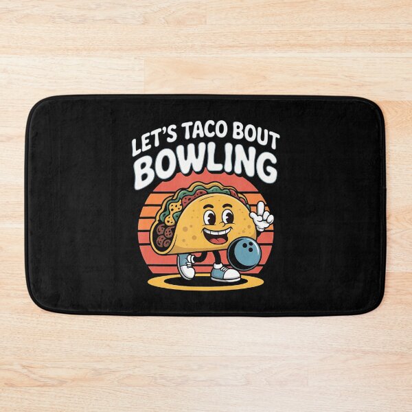 Item preview, Taco Bowling League Humor Ten Pin Fun designed and sold by endabettyau.