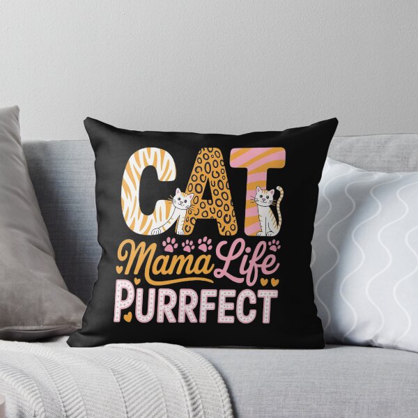 Item preview, Adorable Cat Mama Life Cute Feline Pet Moms Kitty Cat Mom designed and sold by orlodrake.