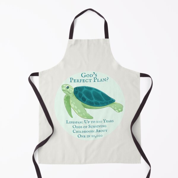 Item preview, God's Perfect Plan? - Sea Turtle - Atheist Animals designed and sold by EvergreenRevolt.
