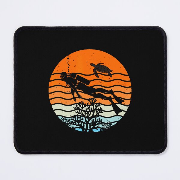 Item preview, Vintage Scuba Diver Scuba Diving Instructor Retro designed and sold by kallerqptart.