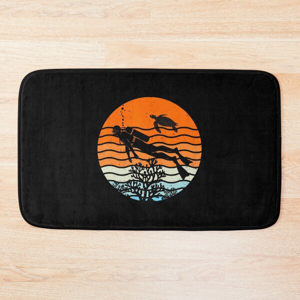 Item preview, Vintage Scuba Diver Scuba Diving Instructor Retro designed and sold by kallerqptart.