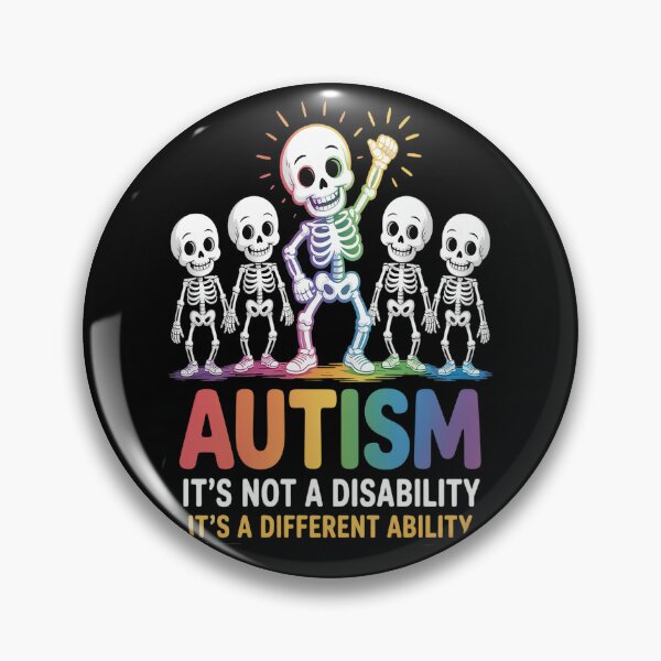Item preview, Autism Awerness - Skeleton Dabbing Autistic Awareness designed and sold by orlodrake.