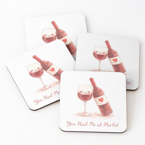 Item preview, You Had Me at Merlot – Wine Lover Valentine's Day designed and sold by inspired-works.