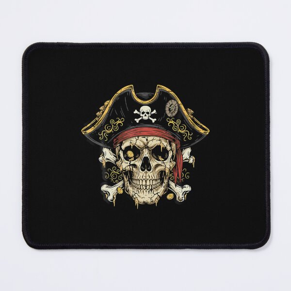 Item preview, Captain Pirate Skull Hat Crossbones Vintage designed and sold by kallerqptart.