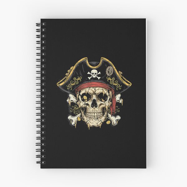 Item preview, Captain Pirate Skull Hat Crossbones Vintage designed and sold by kallerqptart.