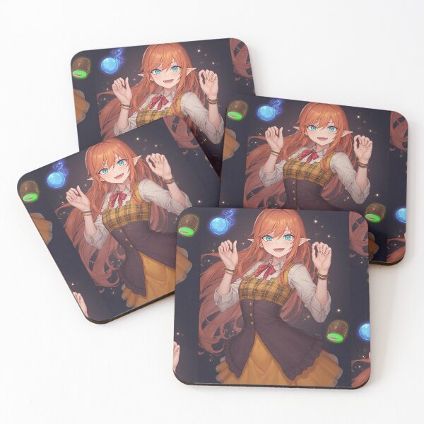 Item preview, Happy smiling anime vampire girl designed and sold by ArtsJulian.