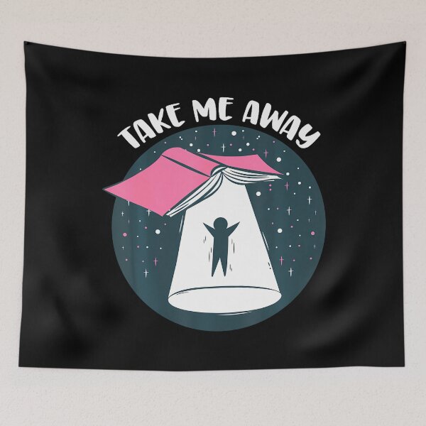 Item preview, Funny Book Ufo Take Me Away - Reader Bookaholic Love Books designed and sold by kallerqptart.