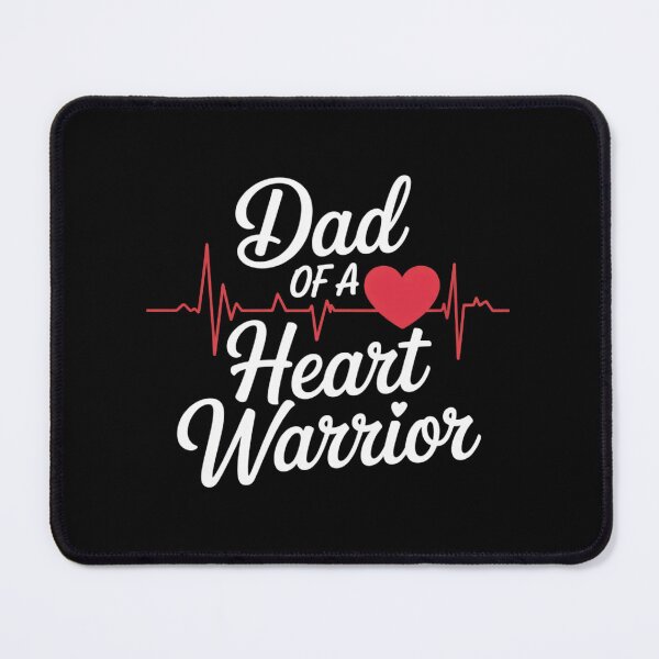 Item preview, Dad of a HLHS Heart Warrior Congenital Defect Awareness CHD designed and sold by repconomArt.
