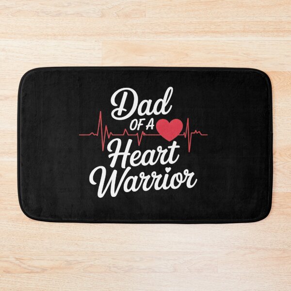 Item preview, Dad of a HLHS Heart Warrior Congenital Defect Awareness CHD designed and sold by repconomArt.