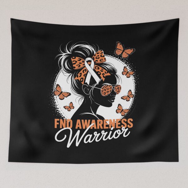 Item preview, FND Awareness  Day Messy Bun designed and sold by repconomArt.