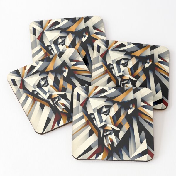 Item preview, Jesus Portrait Abstract designed and sold by ViaARTfactory.