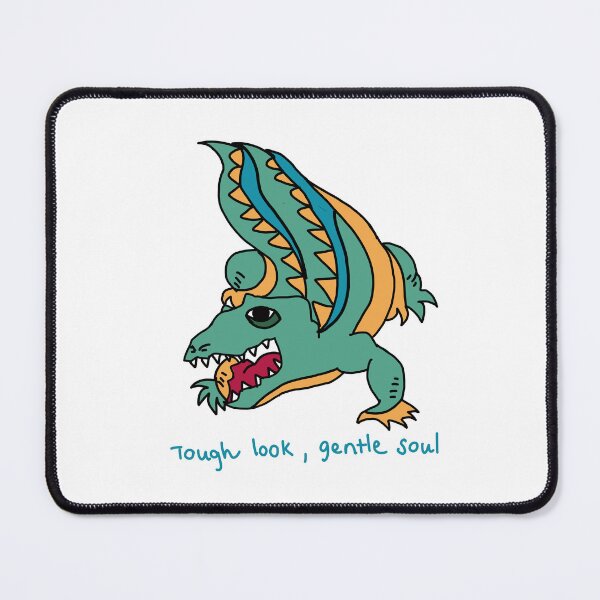 Item preview, Tough Look, Gentle Soul Cute Crocodile Illustration designed and sold by Mason-Pride.