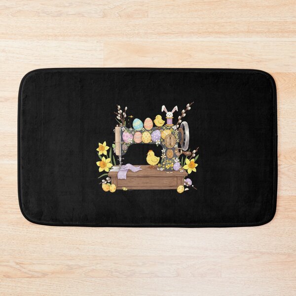 Item preview, Sewing Machine Quilting Bunny Easter Egg Easter Day designed and sold by kallerqptart.