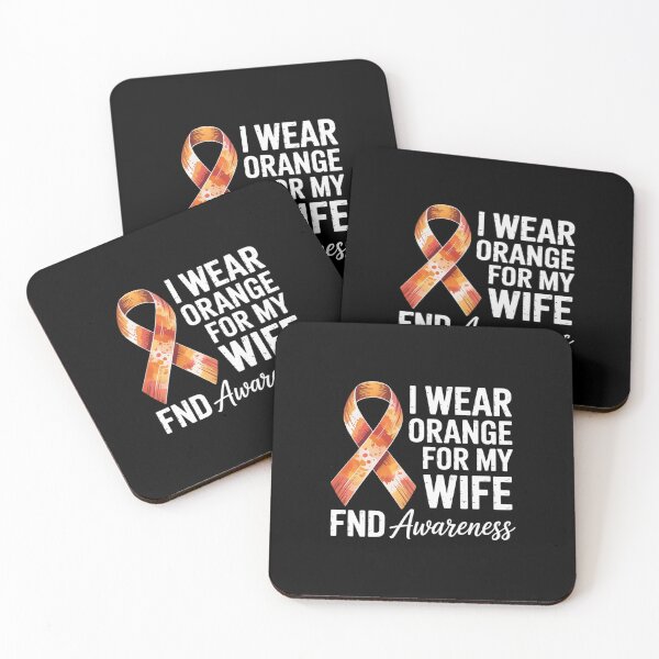 Item preview, FND For My Wife Functional Neurological Disorder Awareness designed and sold by repconomArt.