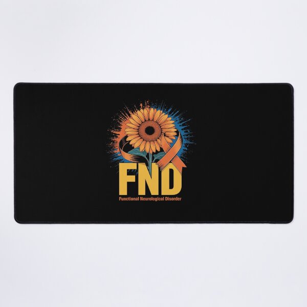 Item preview, FND Functional Neurological Disorder Awareness Sunflower designed and sold by repconomArt.