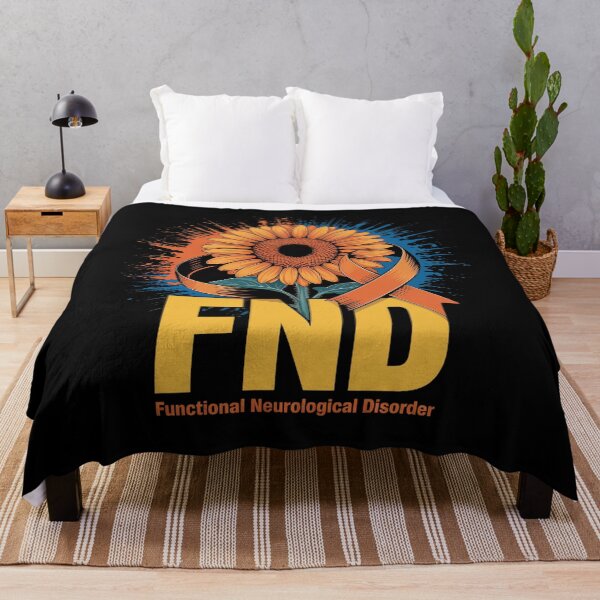 Item preview, FND Functional Neurological Disorder Awareness Sunflower designed and sold by repconomArt.