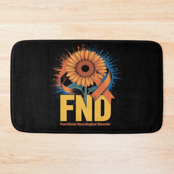 Item preview, FND Functional Neurological Disorder Awareness Sunflower designed and sold by repconomArt.