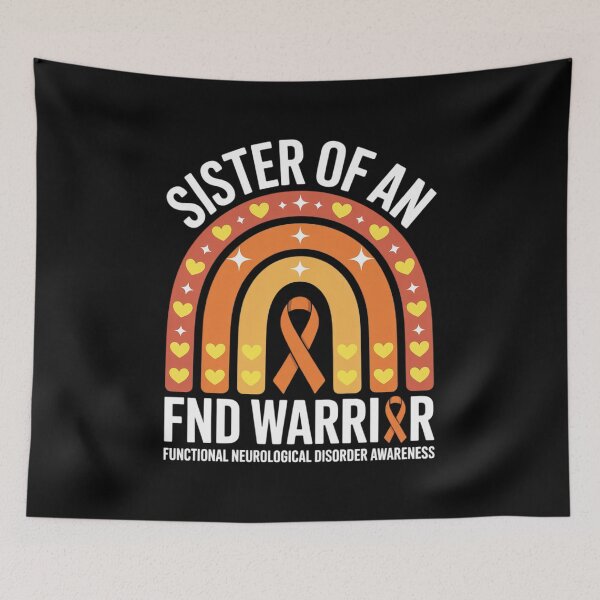 Item preview, FND Sister Functional Neurological Disorder FND Awareness designed and sold by repconomArt.