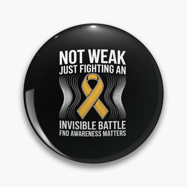 Item preview, FND Warrior Functional Neurological Disorder Awareness designed and sold by repconomArt.