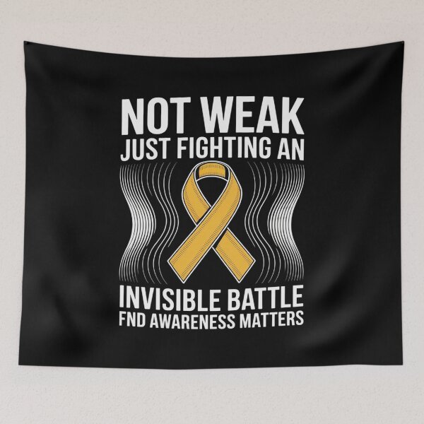 Item preview, FND Warrior Functional Neurological Disorder Awareness designed and sold by repconomArt.