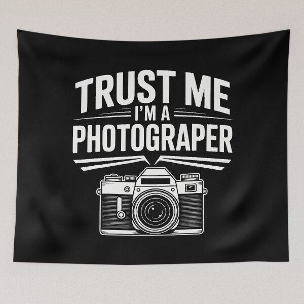Item preview, Trust Me I'M A Photographer Camera Retro Vintage Hobby designed and sold by mischwpwarso.