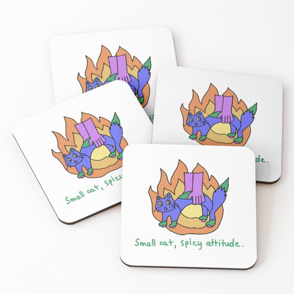 Item preview, Small Cat, Spicy Attitude Cute Cat Illustration designed and sold by Mason-Pride.