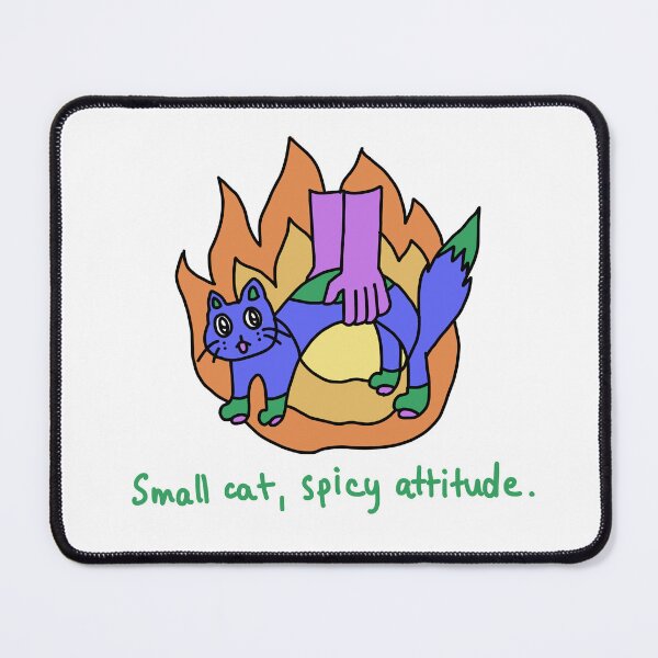 Item preview, Small Cat, Spicy Attitude Cute Cat Illustration designed and sold by Mason-Pride.