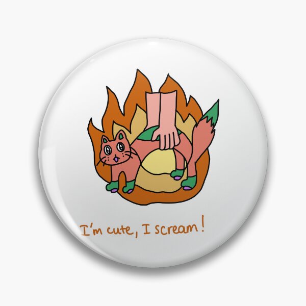 Item preview, I’m Cute, I Scream! Cute Cat Illustration designed and sold by Mason-Pride.