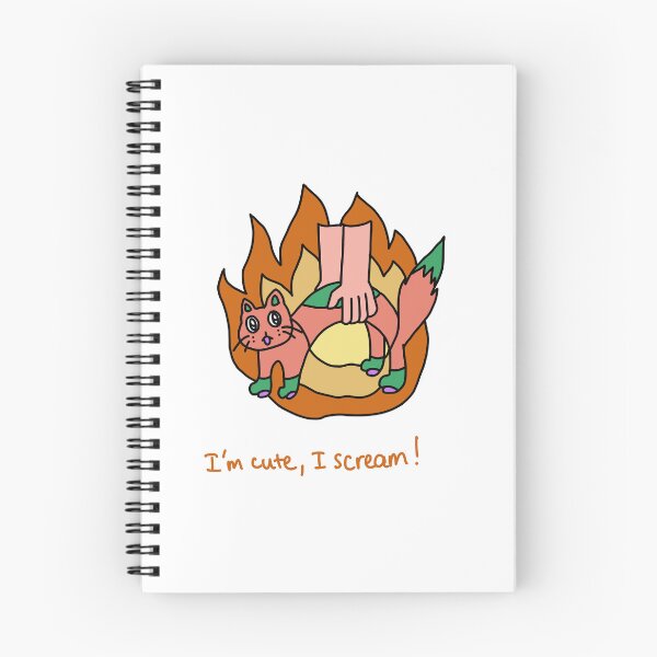 Item preview, I’m Cute, I Scream! Cute Cat Illustration designed and sold by Mason-Pride.