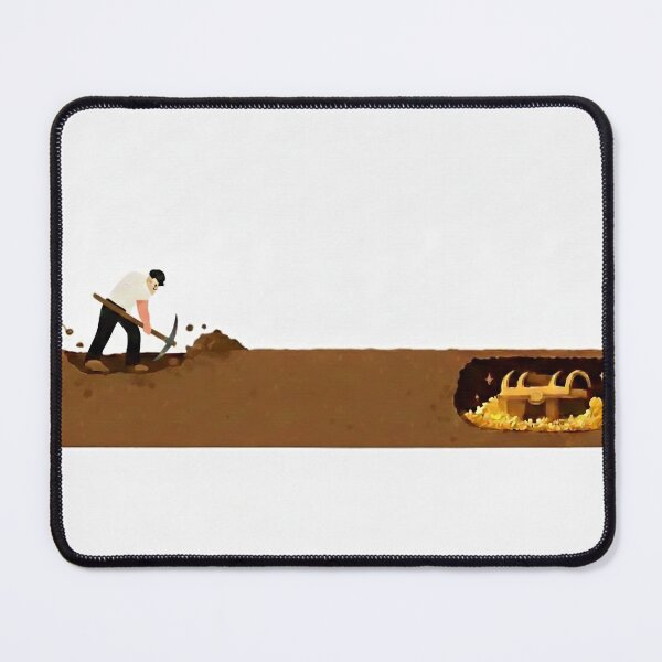 Item preview, Direction Beats Effort - Work Smarter Minimal Illustration designed and sold by PixelHaven2000.
