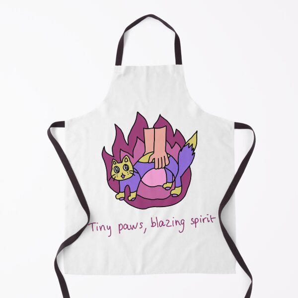 Item preview, Tiny Paws, Blazing Spirit Cute Cat Illustration designed and sold by Mason-Pride.