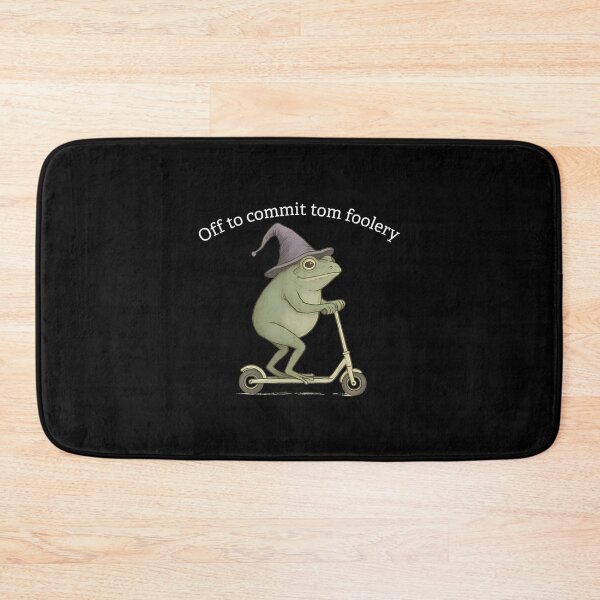 Item preview, Funny Frog Saying Off To Commit Tom Foolery designed and sold by mischwpwarso.